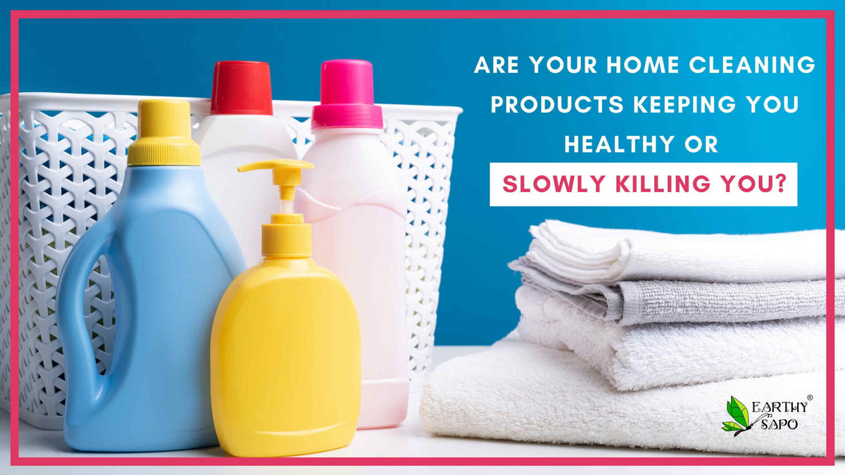 Are your home cleaning products keeping you healthy or are slowly killing you?