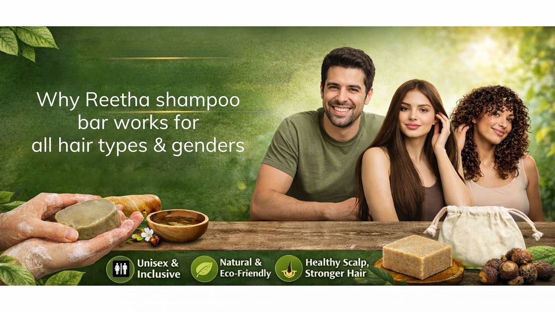 Reetha Shampoo Bar: One bar for every hair type, every gender
