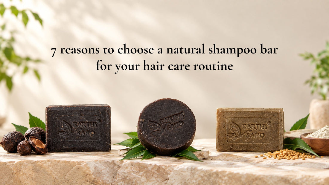 7 reasons to choose a natural shampoo bar for your hair care routine