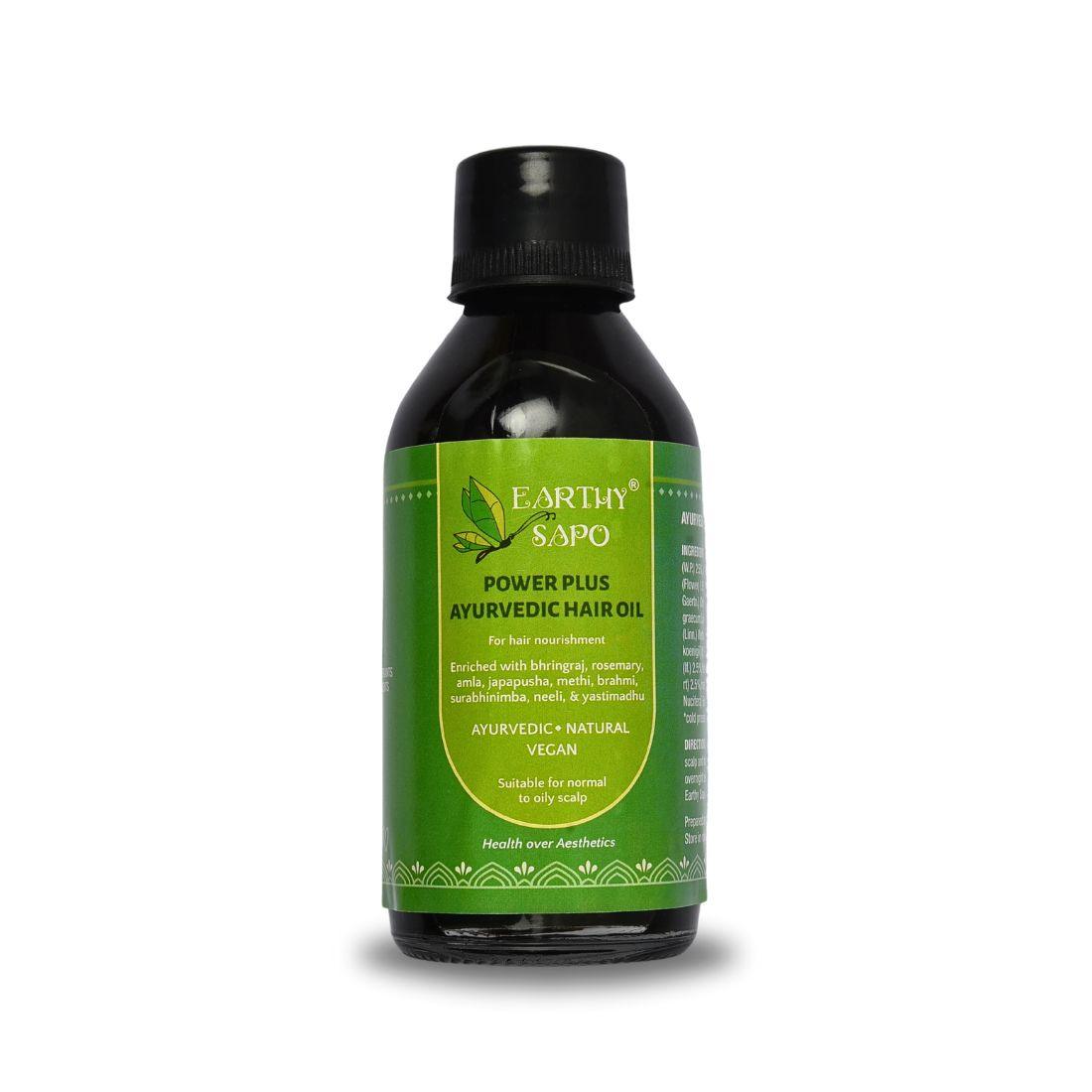 Power Plus Ayurvedic Hair Oil, 100 ml