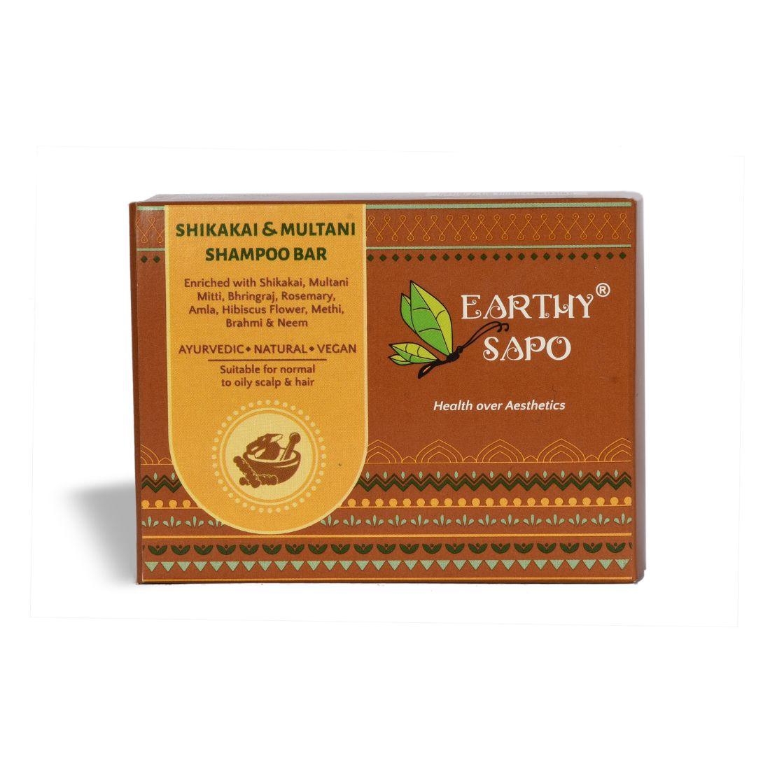 Shikakai & Multani Shampoo Bar, 100g