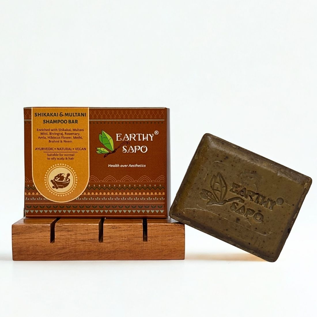 Shikakai & Multani Shampoo Bar, 100g