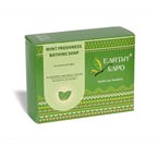Earthy Sapo Mint Freshness Bathing Soap enriched with mint for a cooling and refreshing bath