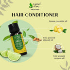 Earthy Sapo Hair Conditioner with cold-pressed coconut oil, almond oil and lemon essential oil
