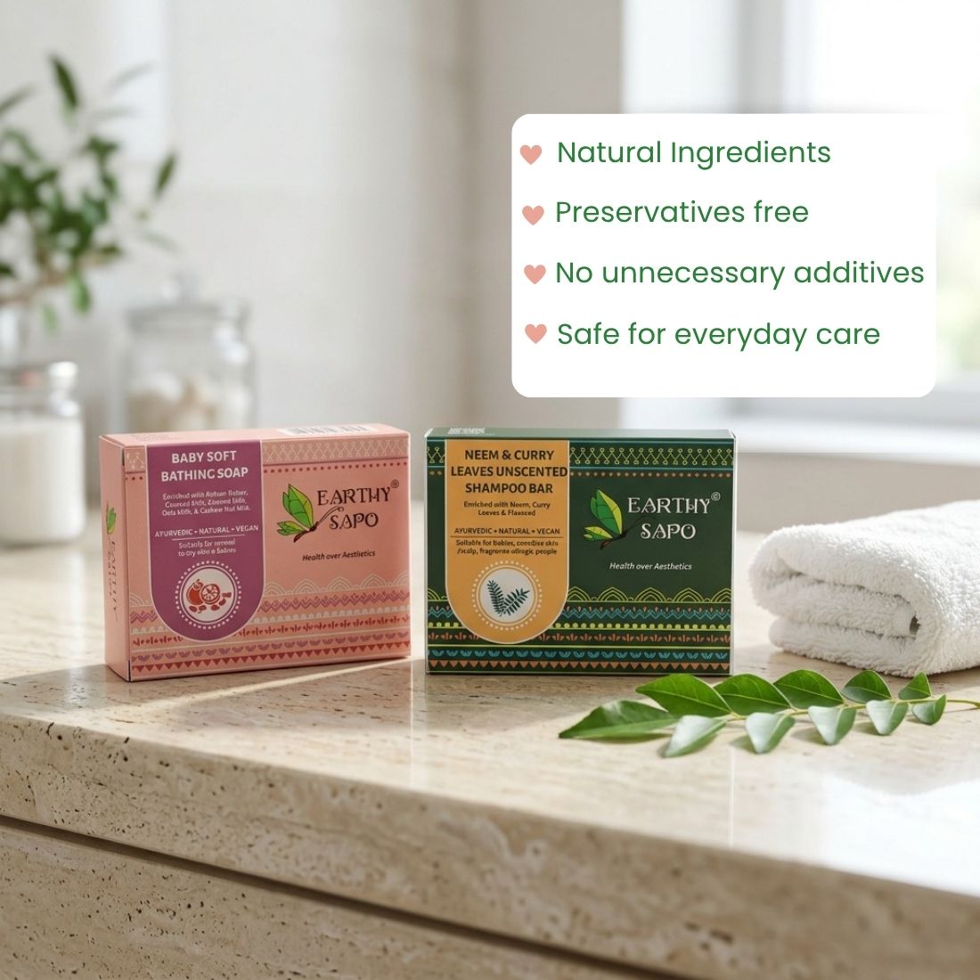 Baby Gentle Bath & Hair Care Set
