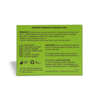 Earthy Sapo Tulsi Freshness Bathing Soap bar with fresh tulsi leaves.