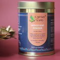 Earthy Sapo Indigo Leaf Powder for natural brown to deep black hair colour when used with henna