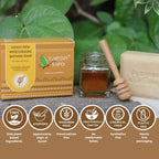 Earthy Sapo Honey Dew Moisturizing Bathing Soap enriched with honey for dry skin