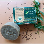 Earthy Sapo Neem and Curry Leaves Unscented Shampoo Bar for Sensitive Scalp