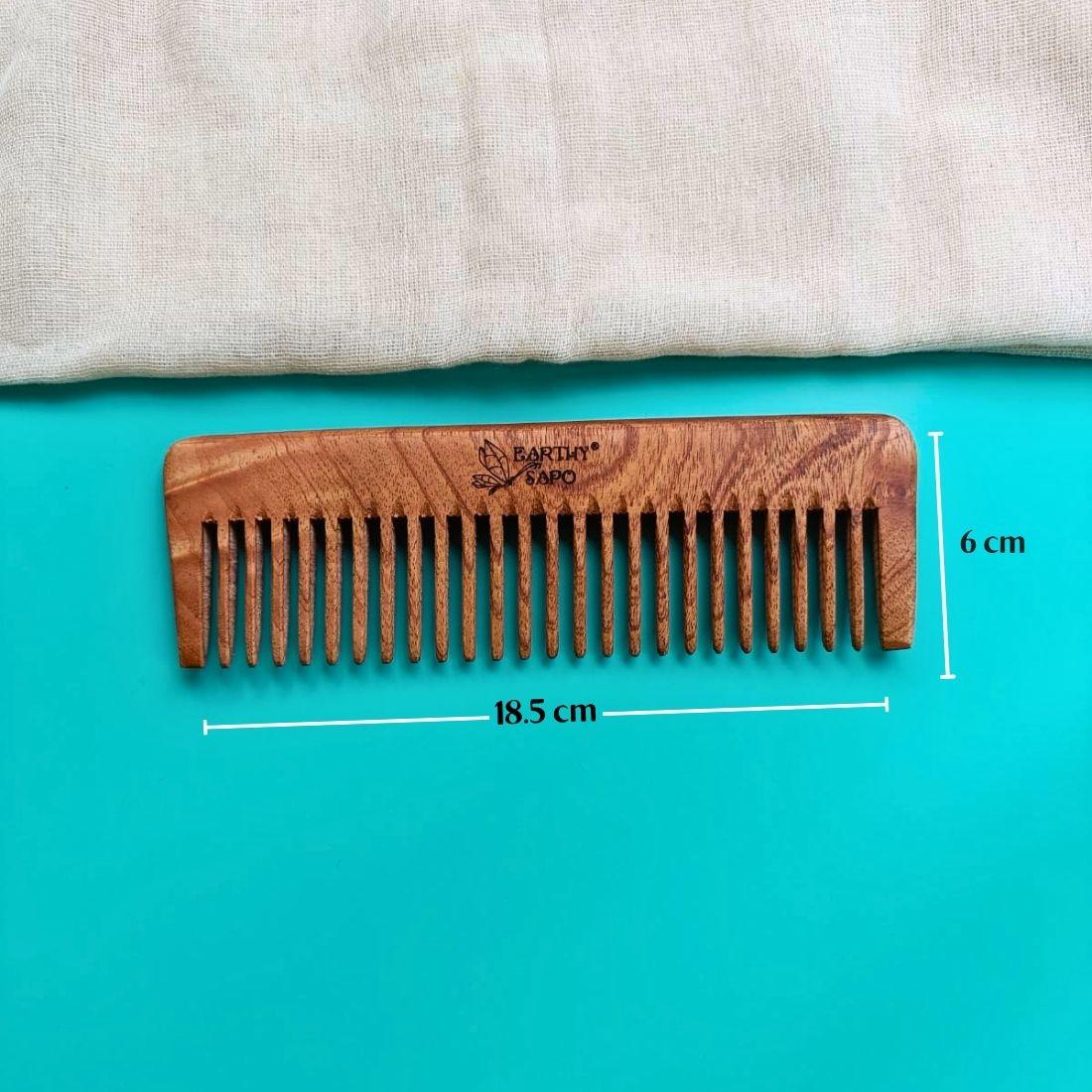 Neem Comb (wide teeth)