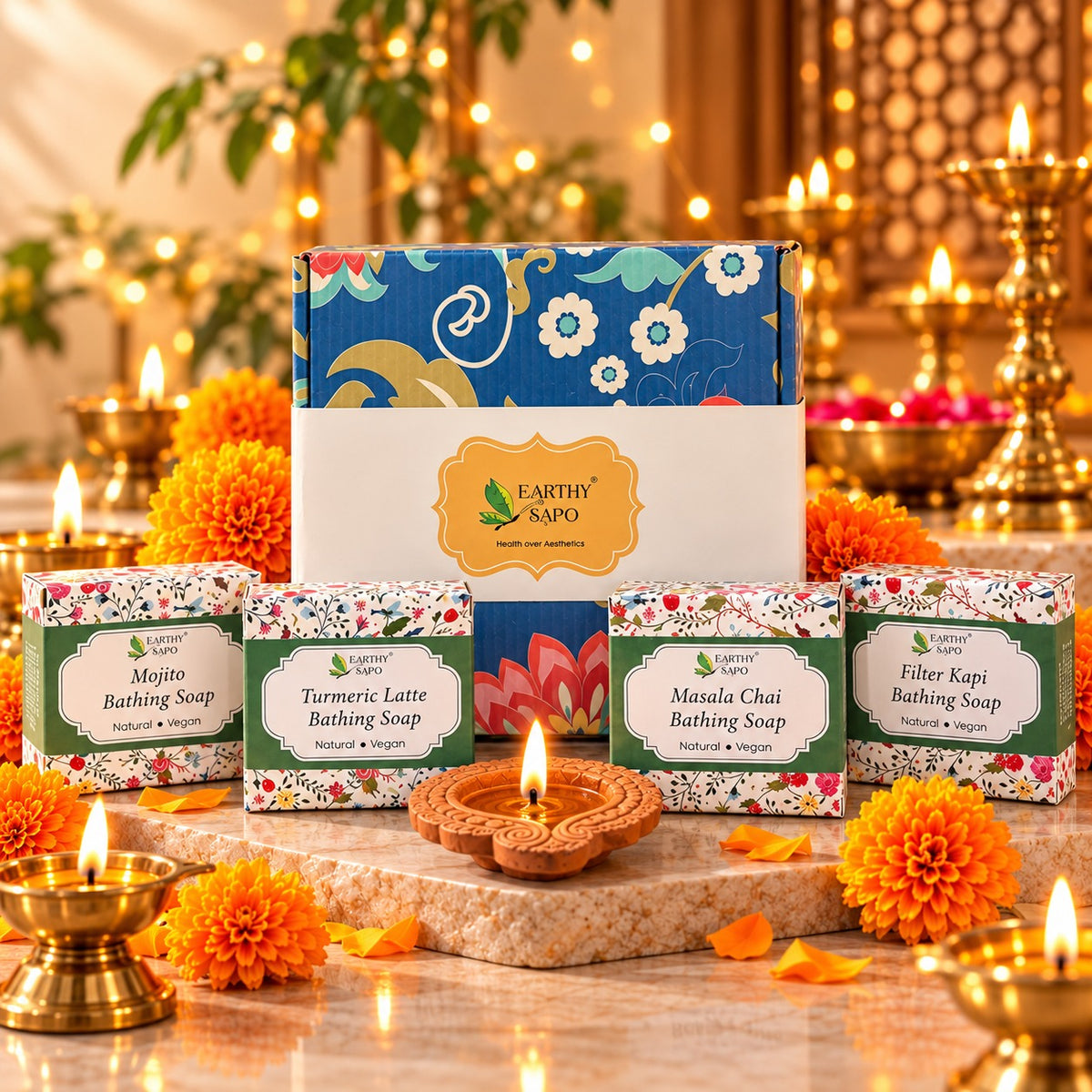 Earthy Sapo Diwali Gift Box