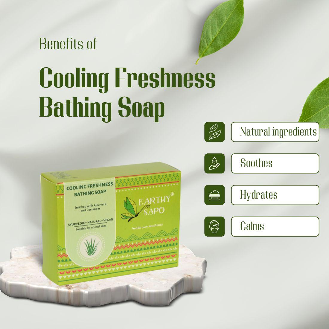 Nourishing Soap Combo - Cocoa Oats, Cooling Freshness & Papaya Special Bathing Soaps